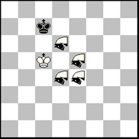 Chess problem diagram