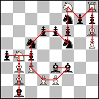 Chess problem diagram