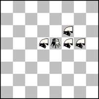 Chess problem diagram