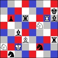 Chess problem diagram